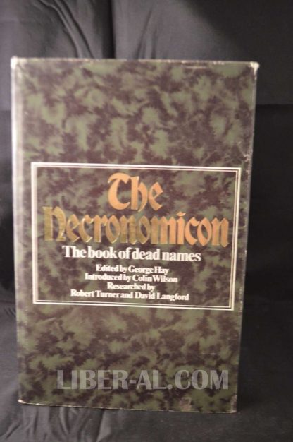 THE NECRONOMICON: THE BOOK OF DEAD NAMES