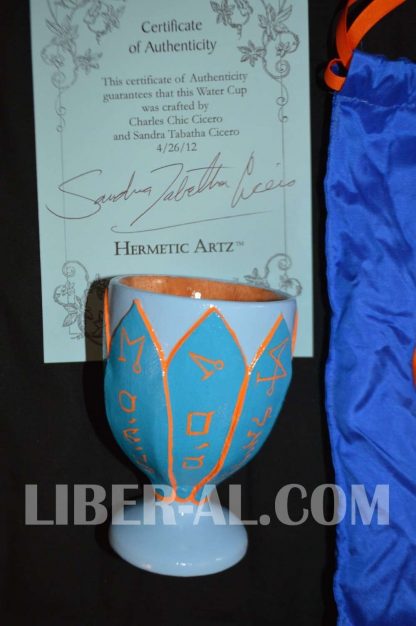 GOLDEN DAWN WATER CUP/CHALICE