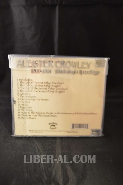 ALEISTER CROWLEY: 1910-1914 BLACK MAGIC RECORDINGS (CD COLLECTORS EDITION) - Image 3