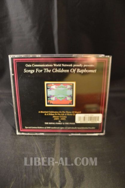 SONGS FOR THE CHILDREN OF BAPHOMET (CD) - Image 3