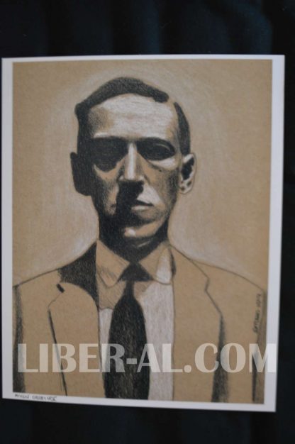 PORTRAIT OF H.P. LOVECRAFT (SIGNED)