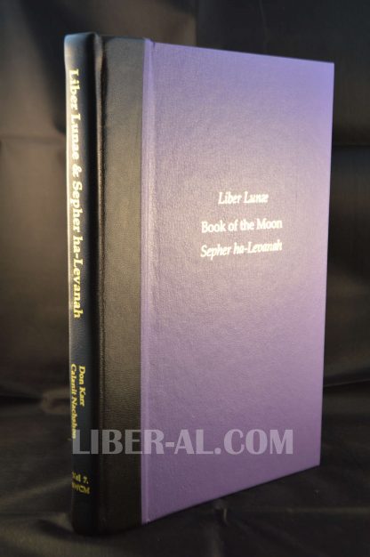 Liber Lunae: Book of the Moon & Sepher ha-Levanah (Deluxe Leather Edition)