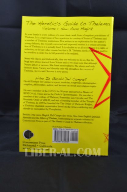 The Heretic’s Guide to Thelema Volume 1: New Aeon Magick (Signed) - Image 3