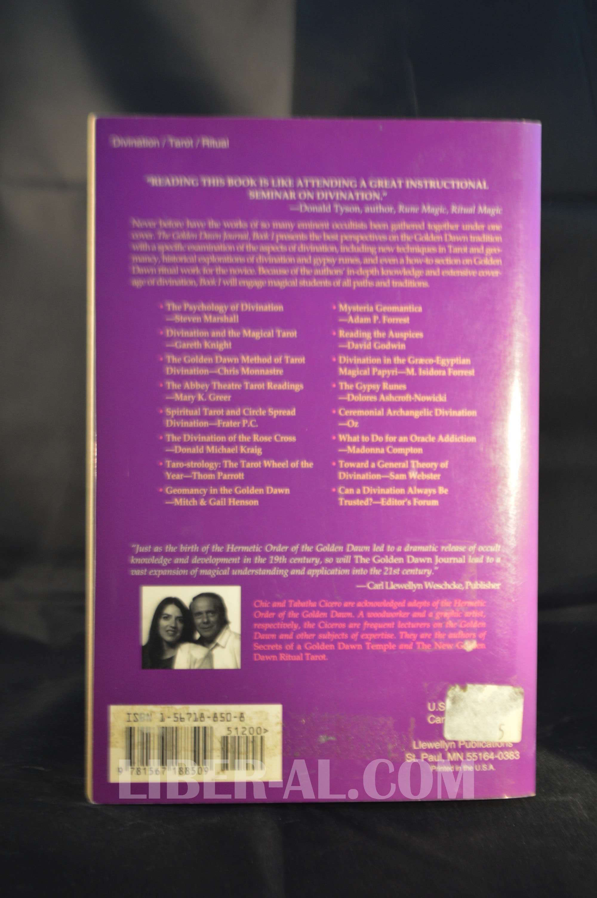 THE GOLDEN DAWN JOURNAL - BOOK I: DIVINATION - Image 2