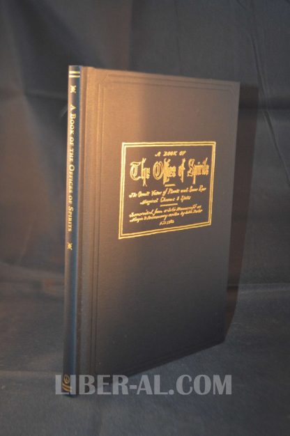 A Book of the Offices of Spirits