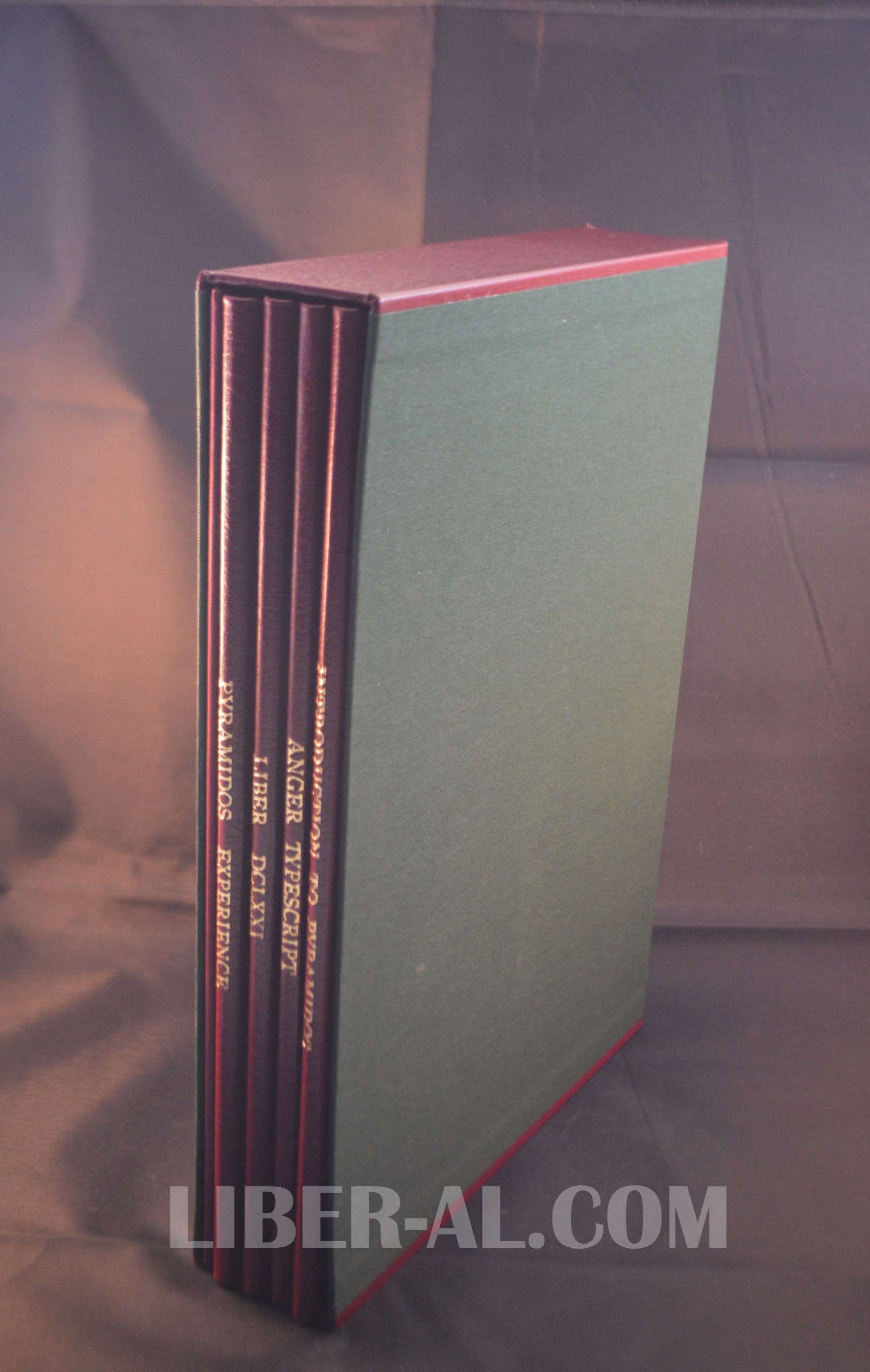 Liber Pyramidos sub figura DCLXXI (4 Vol Slipcase Edition)