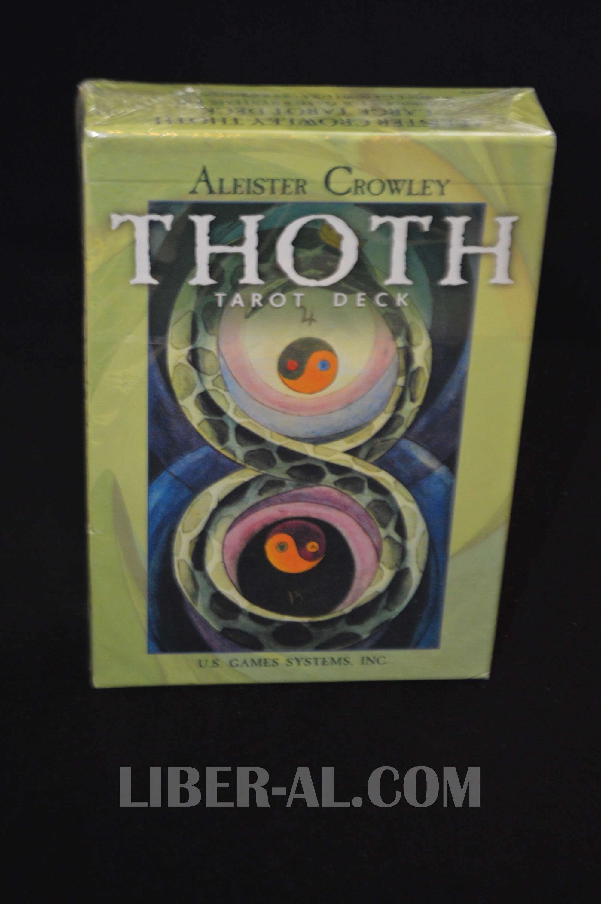 ALEISTER CROWLEY LARGE THOTH TAROT DECK (GREEN BOX)