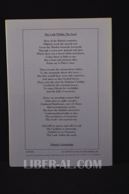 Gates of Annwn: The Pagan Contact Magazine #36 Samhain 1996 - Image 3