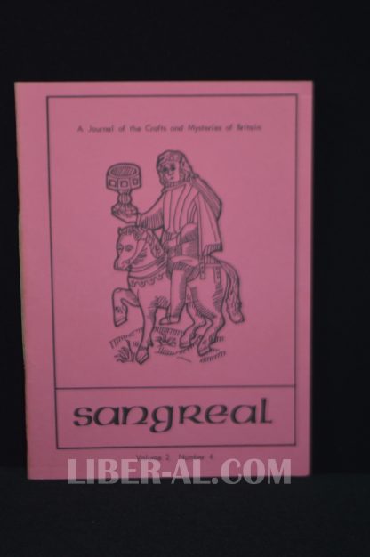 Sangreal: A Journal of the Crafts and Mysteries of Britain - Volume 2 Number 4 (November 1979)