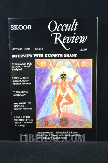 SKOOB Occult Review Issue 3 (Autumn 1990) including Andrew D. Chumbleys first published work