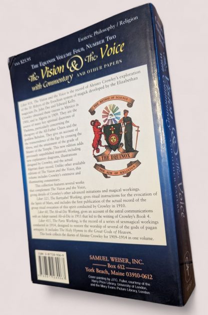 THE VISION & THE VOICE WITH COMMENTARY AND OTHER PAPERS (THE EQUINOX VOLUME IV NUMBER 2) - Image 3