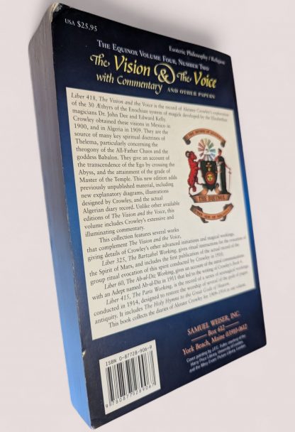 THE VISION & THE VOICE WITH COMMENTARY AND OTHER PAPERS (THE EQUINOX VOLUME IV NUMBER 2) - Image 5