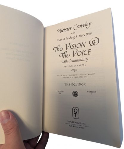 THE VISION & THE VOICE WITH COMMENTARY AND OTHER PAPERS (THE EQUINOX VOLUME IV NUMBER 2) - Image 10