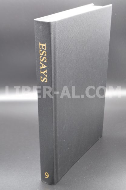 Essays No. 9 Including On The Grid in Liber AL vel Legis, switching The Emperor with The Star Explained, On Love Girt With A Sword, Tarot Paths and A.'.A.'. Degrees , On the Neophyte, Women, and the Meluina  (SIGNED)