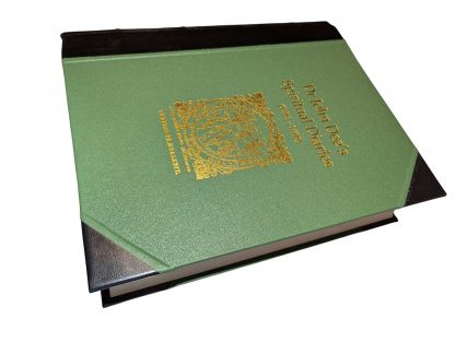 Dr John Dee's Spiritual Diaries (1583-1608) Deluxe Leather bound Limited edition (Signed) - Image 8