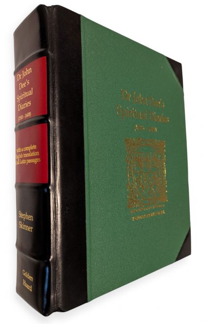 Dr John Dee's Spiritual Diaries (1583-1608) Deluxe Leather bound Limited edition (Signed)