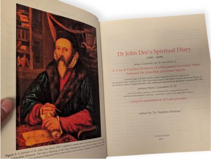 Dr John Dee's Spiritual Diaries (1583-1608) Deluxe Leather bound Limited edition (Signed) - Image 4