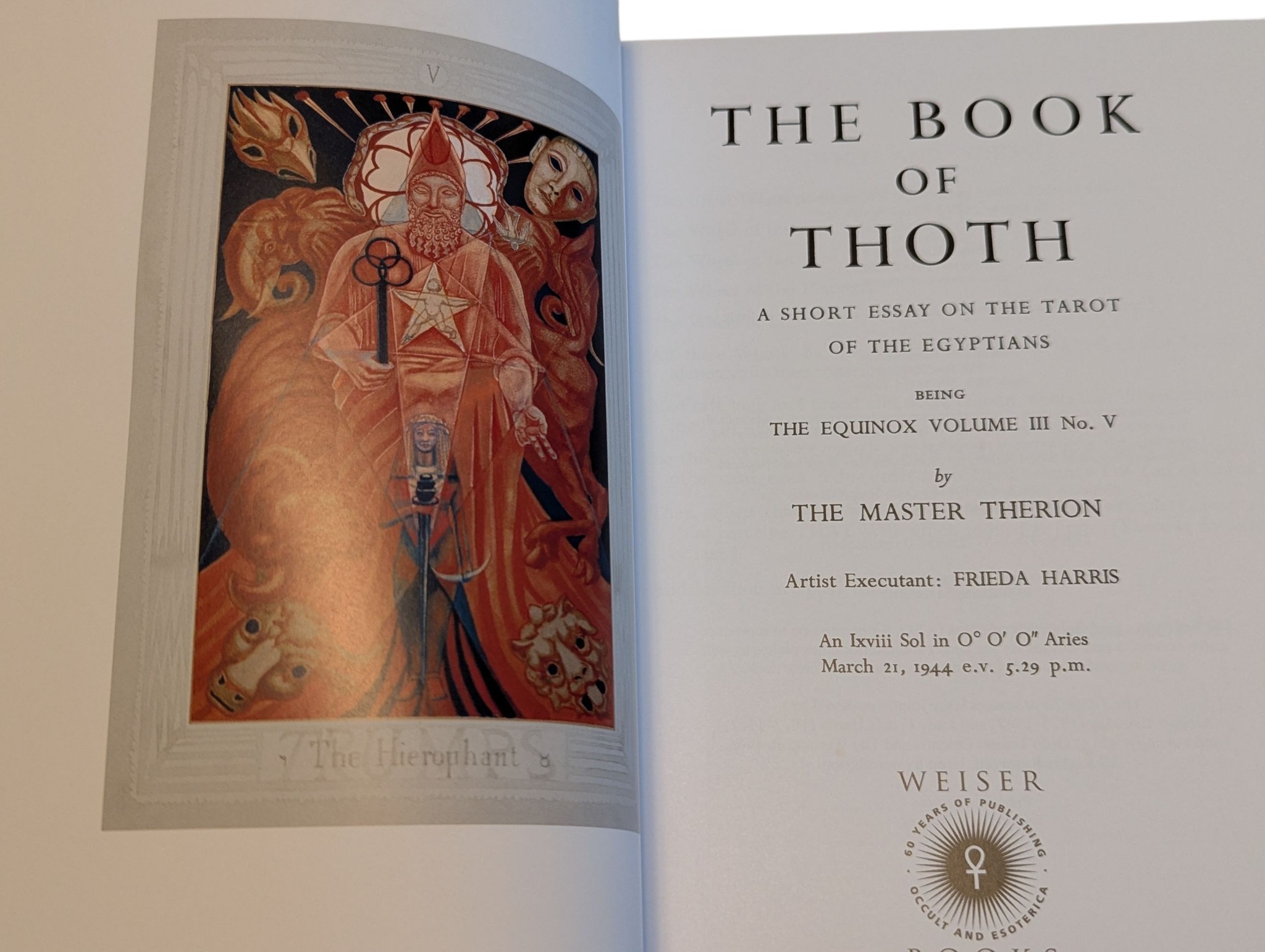 The Book of Thoth Egyptian Tarot (Hardcover) - Image 7