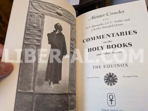 Commentaries on the Holy Books and Other Papers: The Equinox (Equinox, Vol 4, No 1) - Image 5