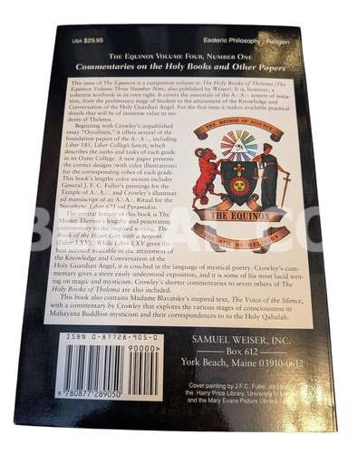 Commentaries on the Holy Books and Other Papers: The Equinox (Equinox, Vol 4, No 1) - Image 10
